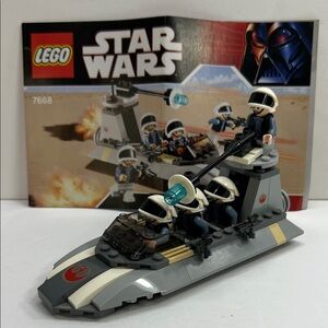 LEGO Star Wars 7668 Rebel Scout Speeder  Complete